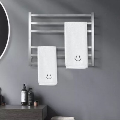 Heated Towel Rack - 6 Bars - 600Hx850Wx120D - NZHZNY-S-06-3 - Chrome
